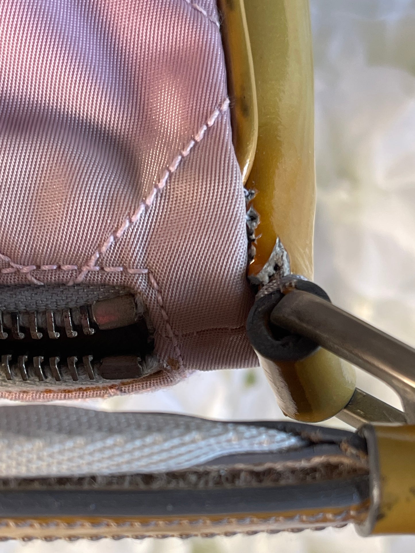 Prada Tessuto Pink Nylon Bag Vintage