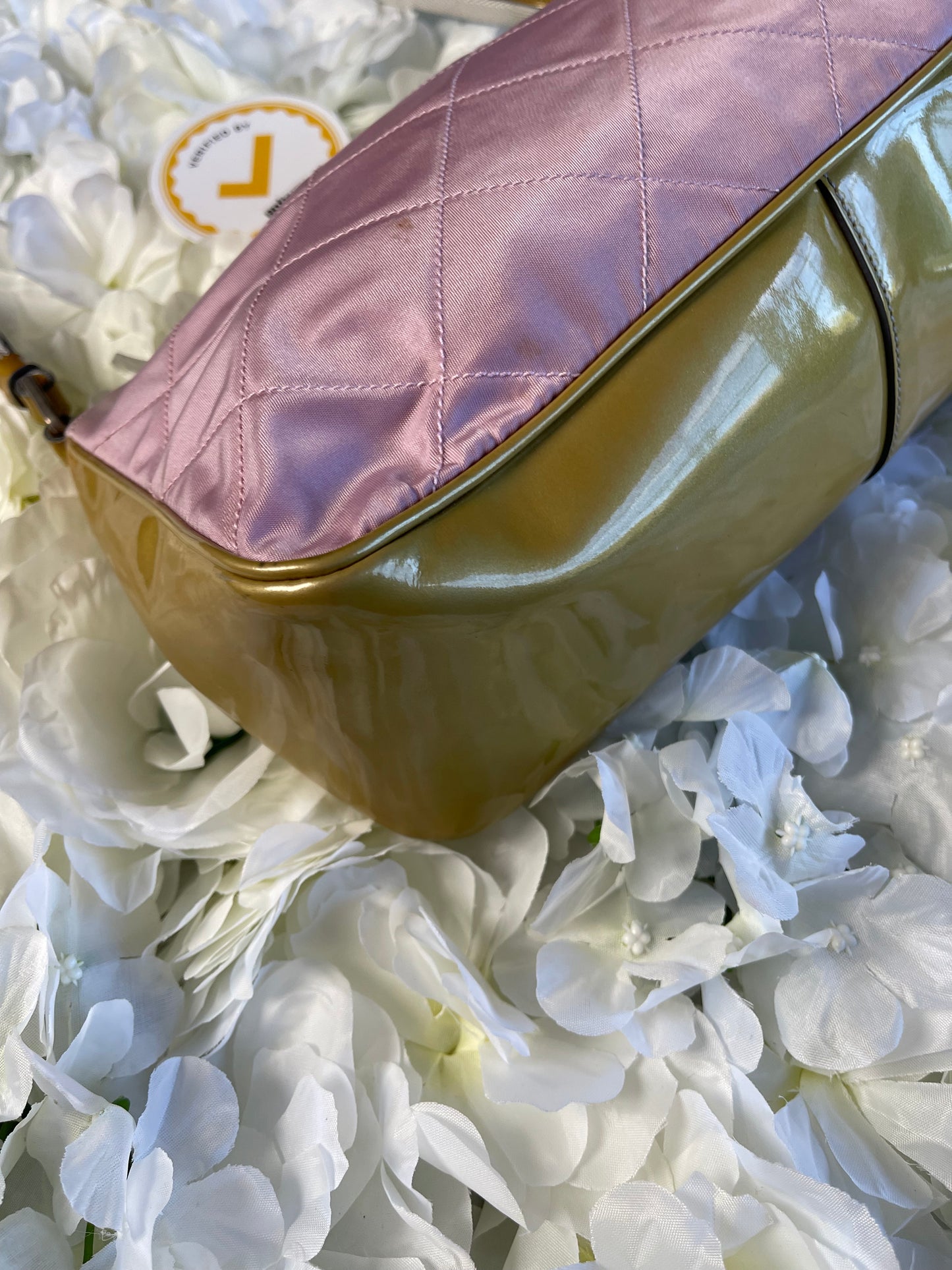 Prada Tessuto Pink Nylon Bag Vintage