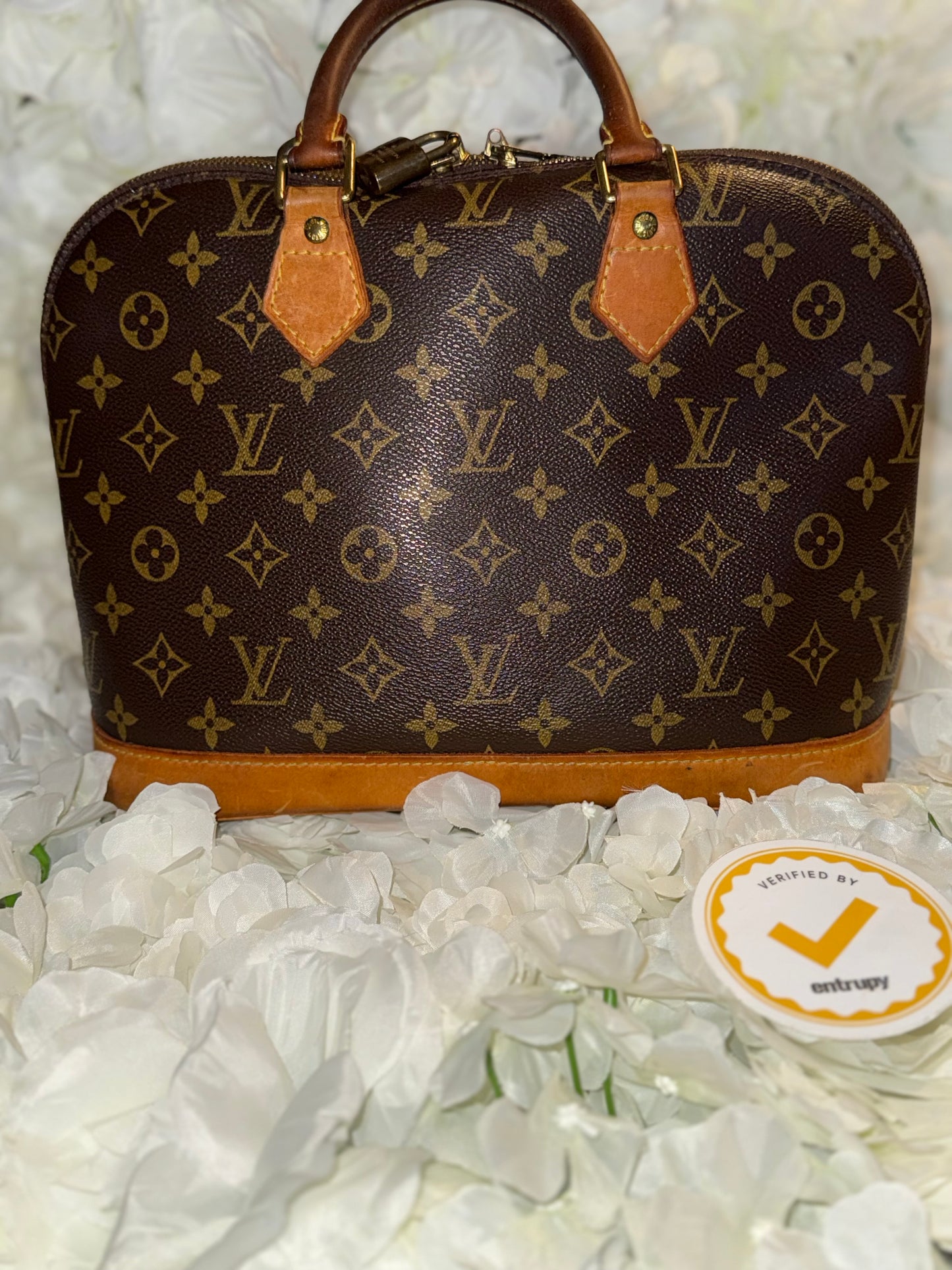 Louis Vuitton Alma PM Handbag Vintage