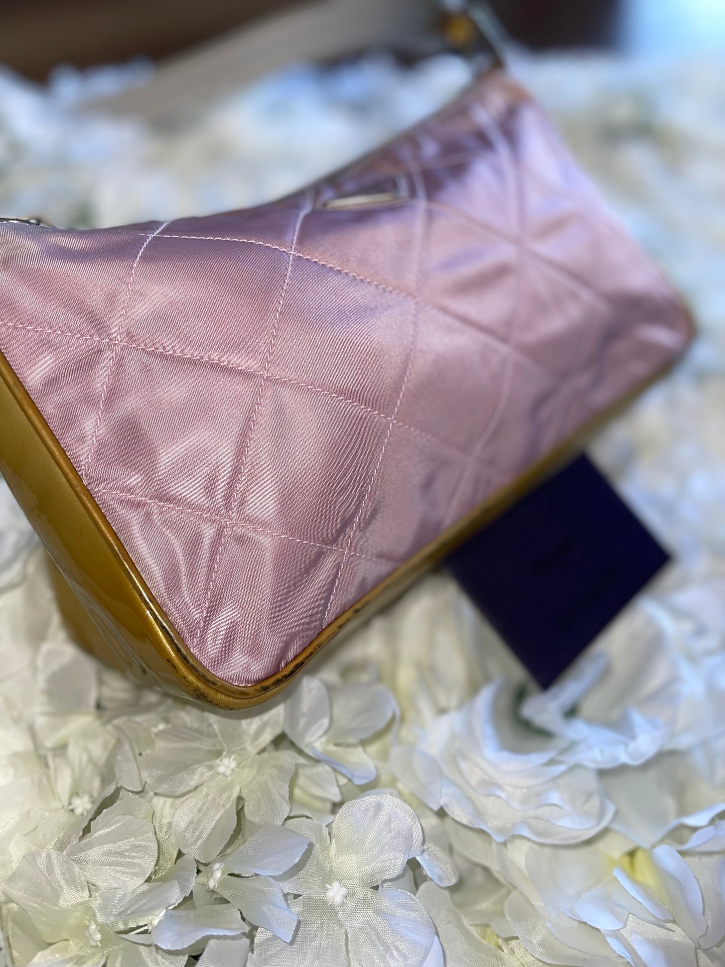 Prada Tessuto Pink Nylon Bag Vintage