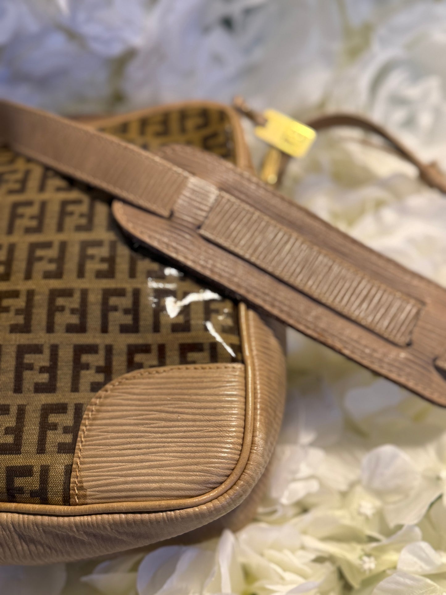 Fendi Patent Leather Shoulder Bag Vintage