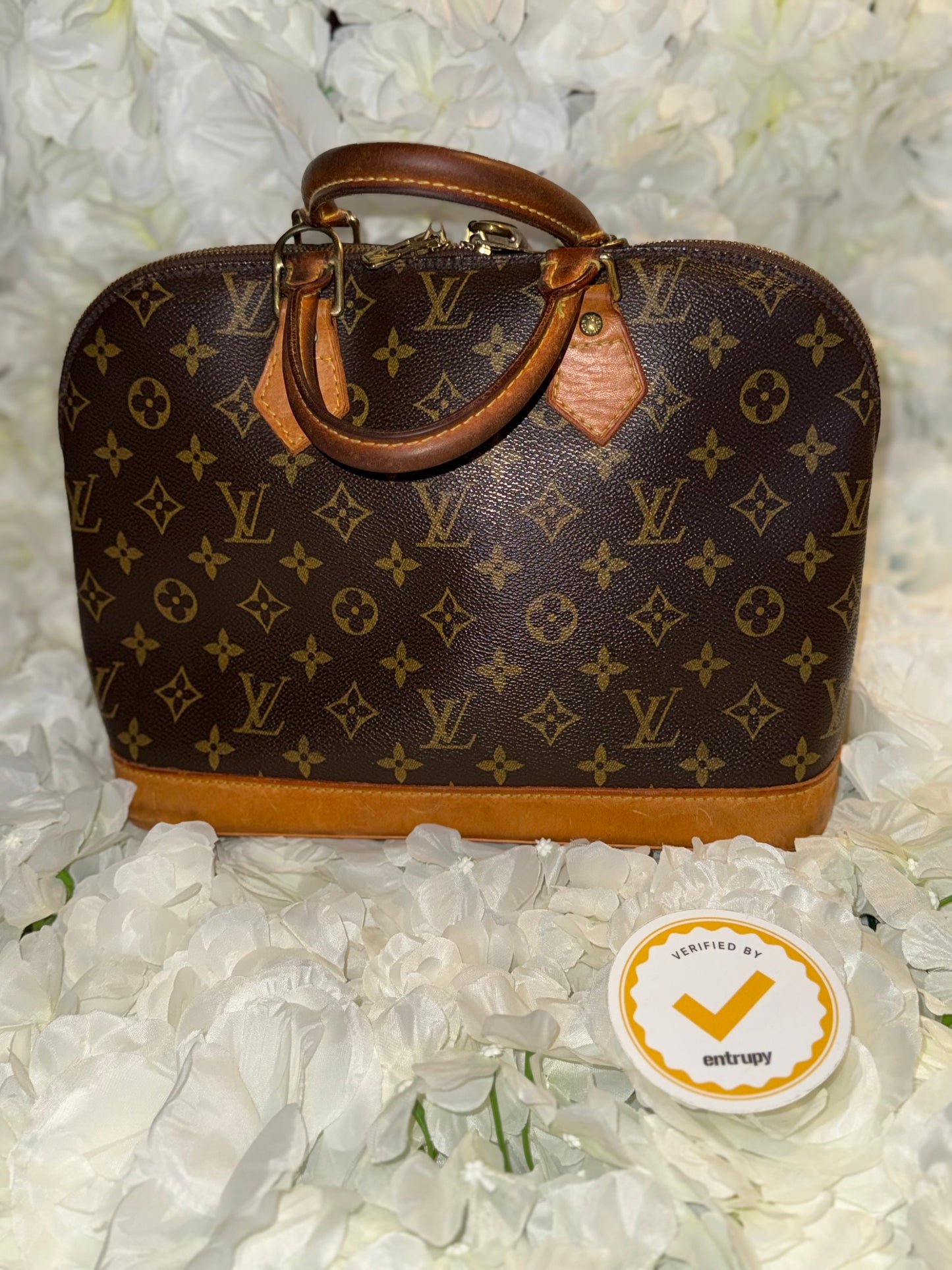 Louis Vuitton Alma PM Handbag Vintage