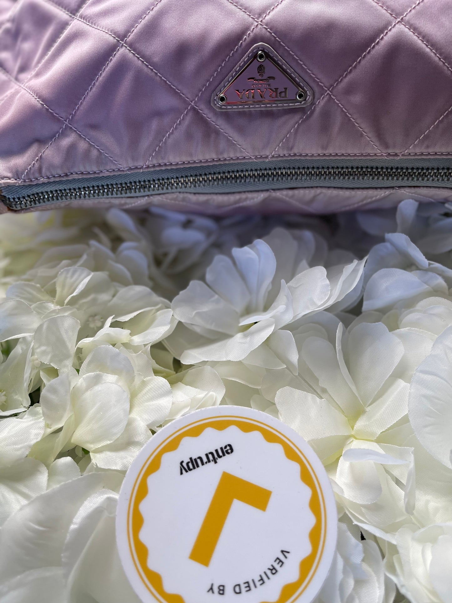 Prada Tessuto Pink Nylon Bag Vintage