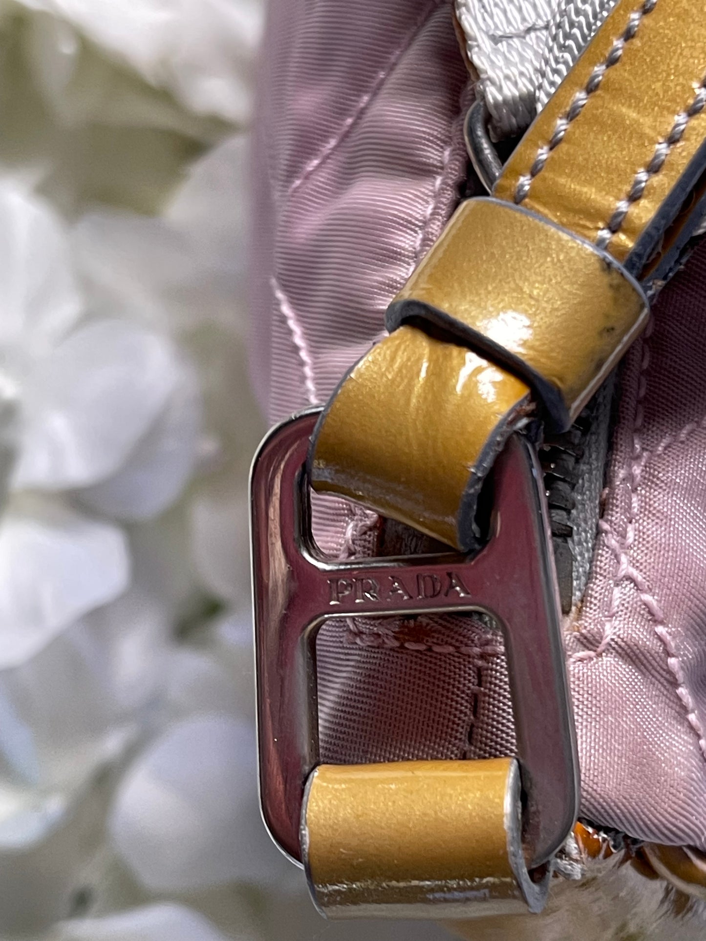 Prada Tessuto Pink Nylon Bag Vintage