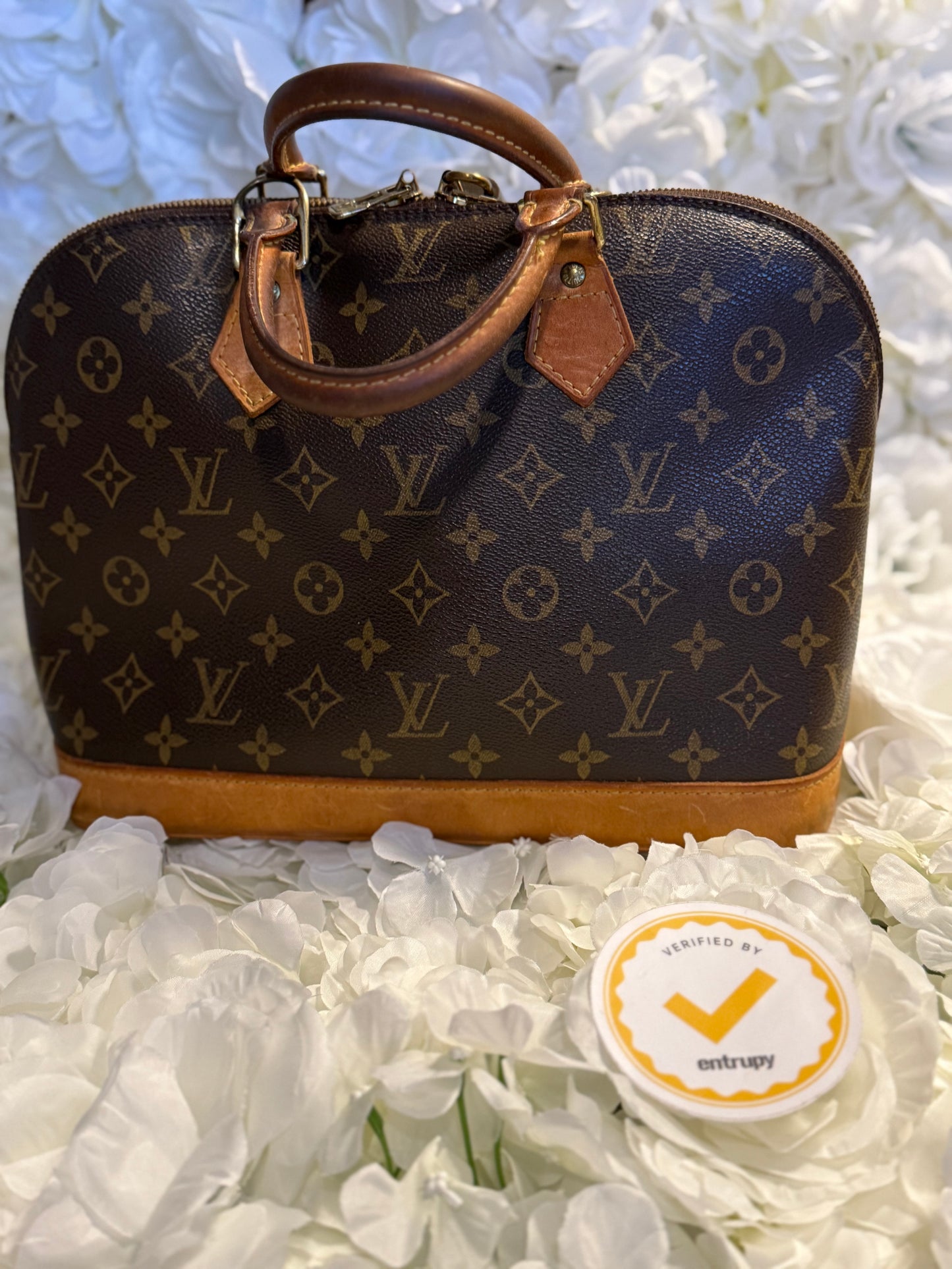 Louis Vuitton Alma PM Handbag Vintage
