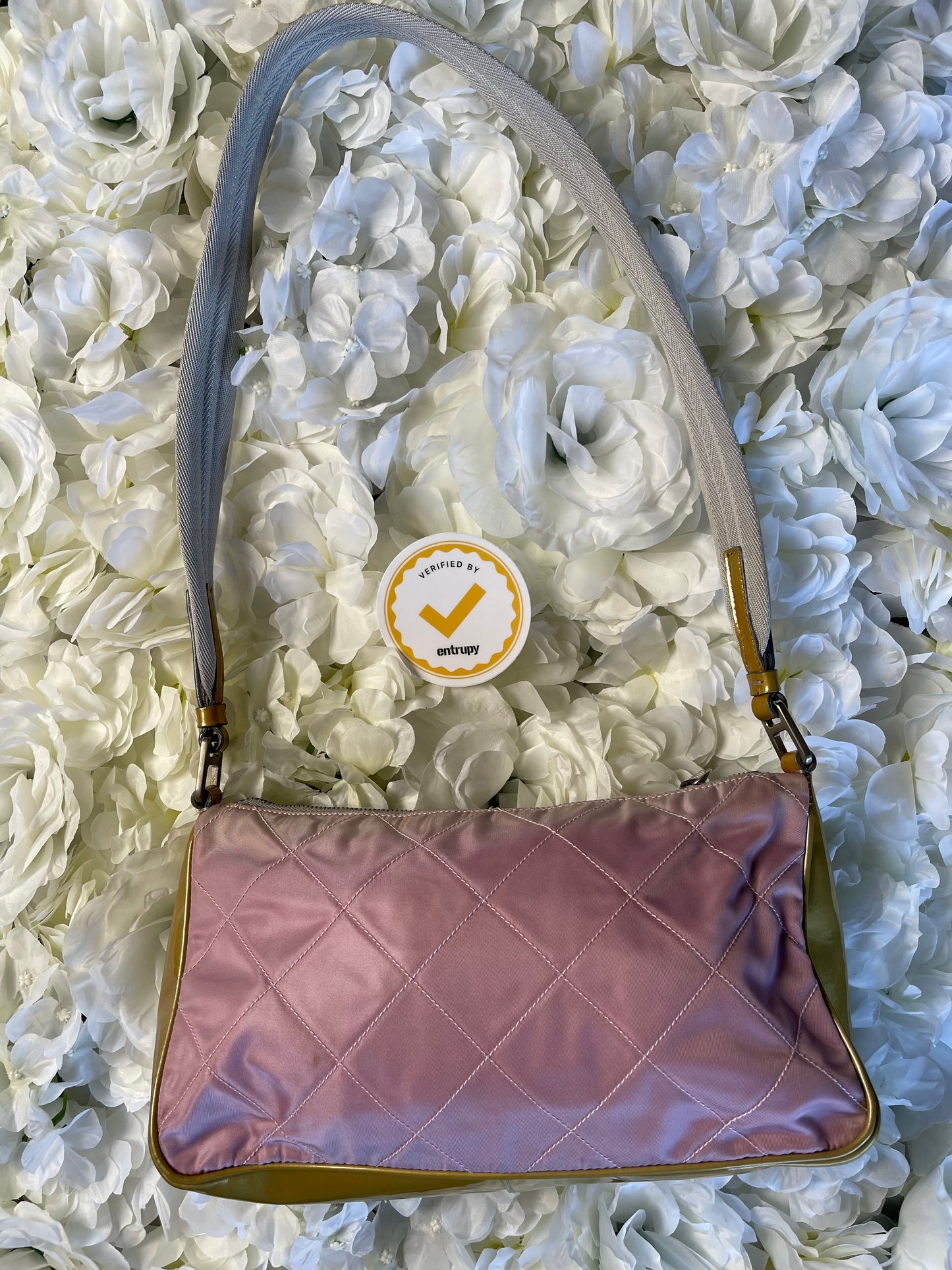 Prada Tessuto Pink Nylon Bag Vintage