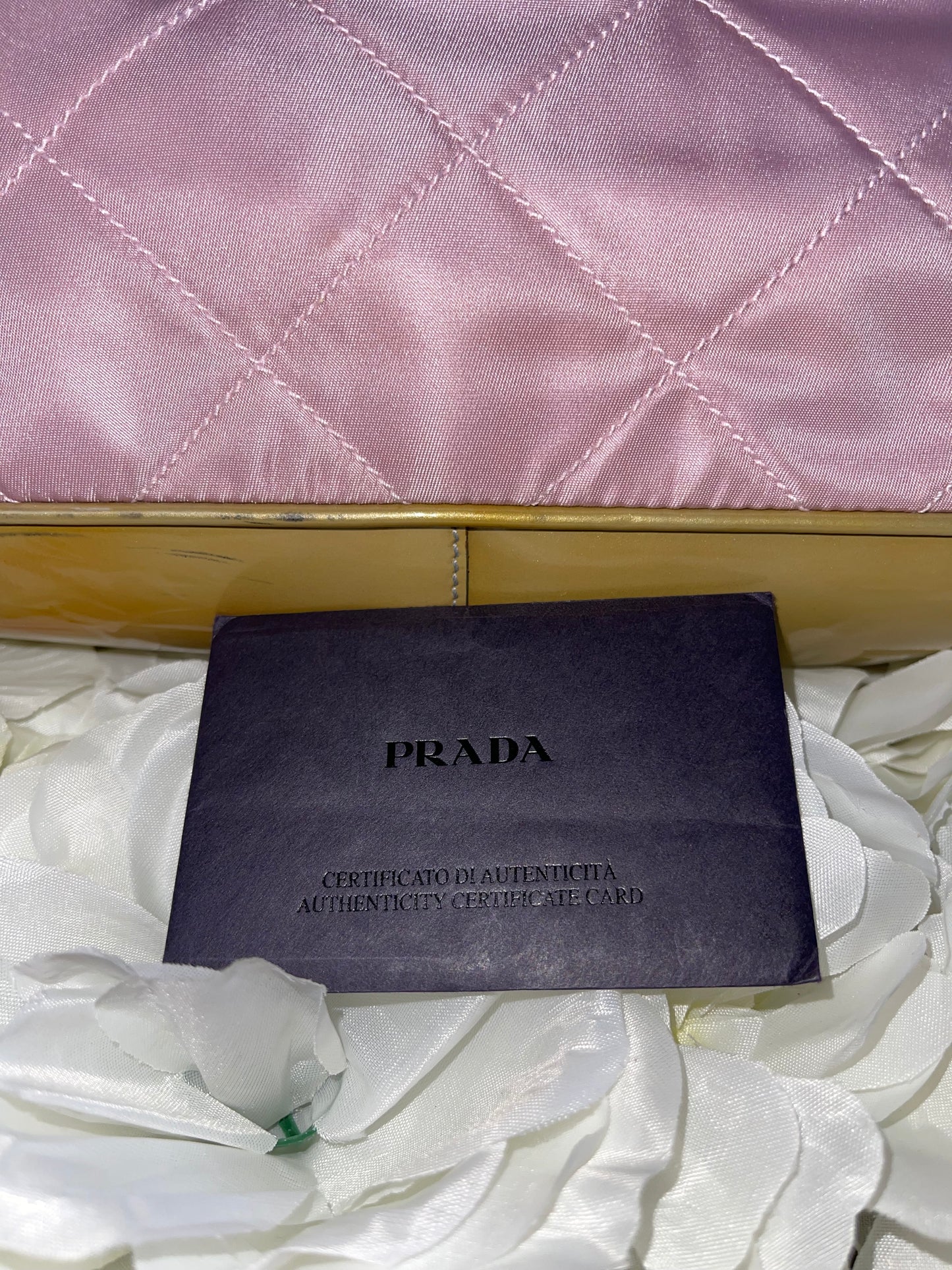 Prada Tessuto Pink Nylon Bag Vintage