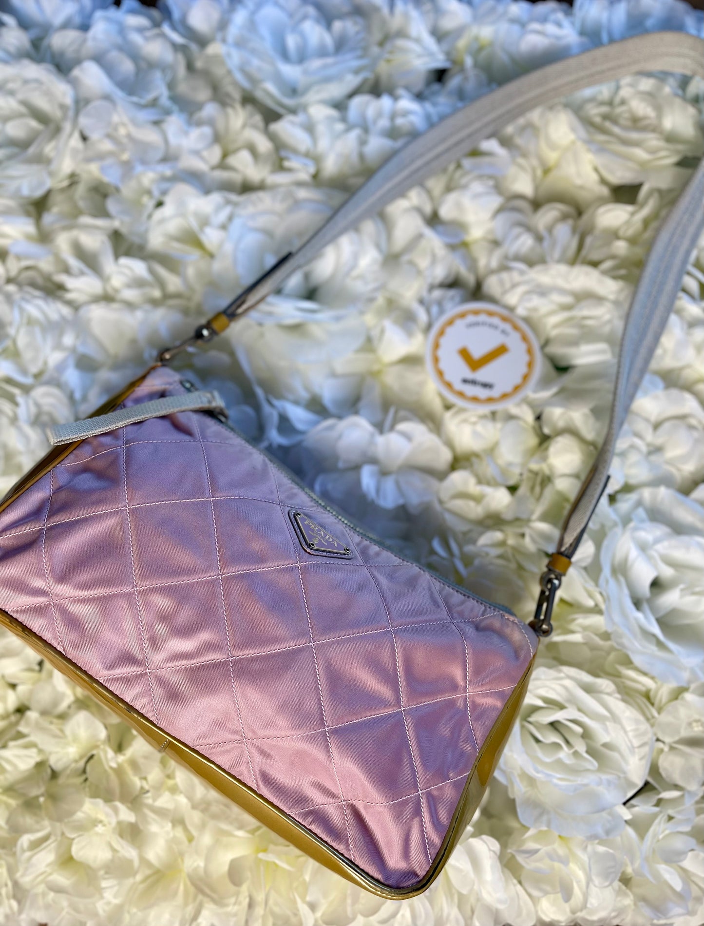 Prada Tessuto Pink Nylon Bag Vintage