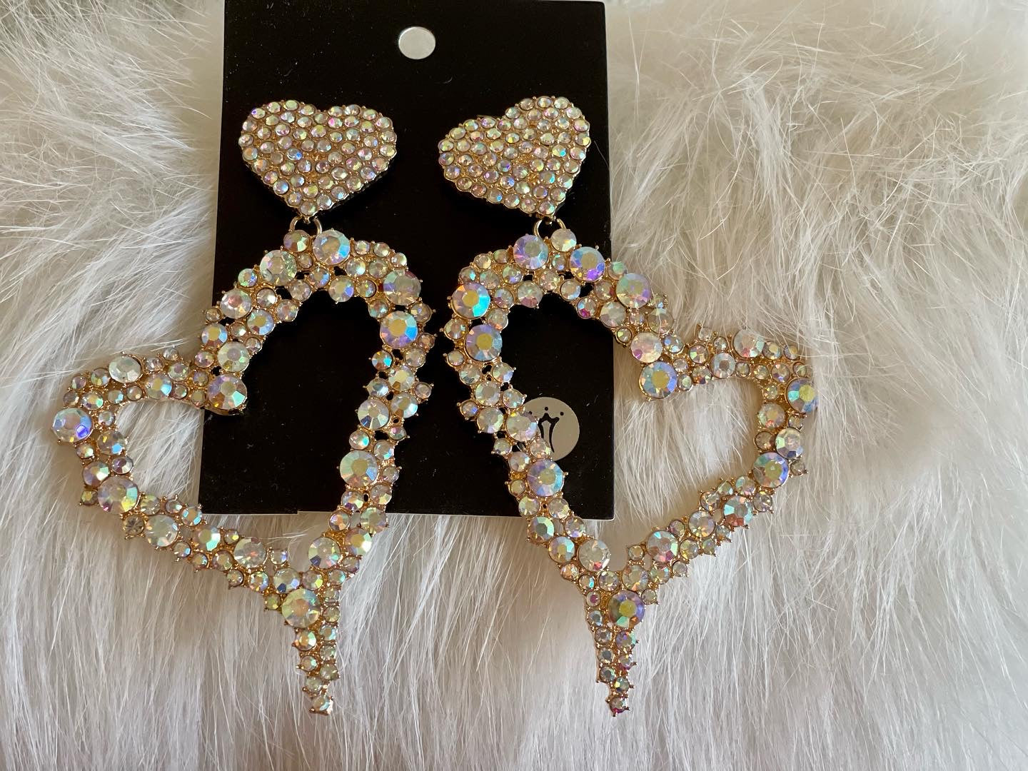 Spiked Hearts Earrings