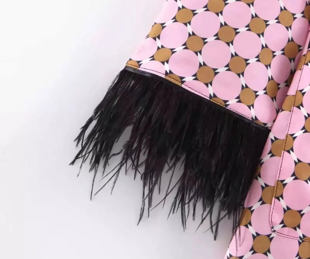 Lavish Loungewear “Pink Housewives” Robe and Pants Set