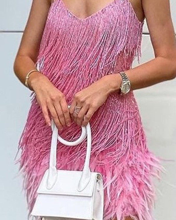 Baby Pink Tina Dress