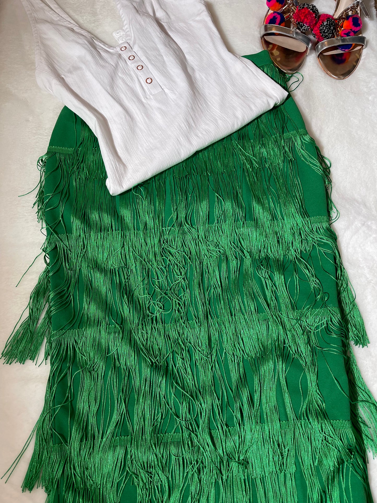 Frankie Fringe Skirt