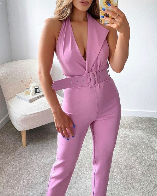 Pink Bunny Hop Jumpsuit