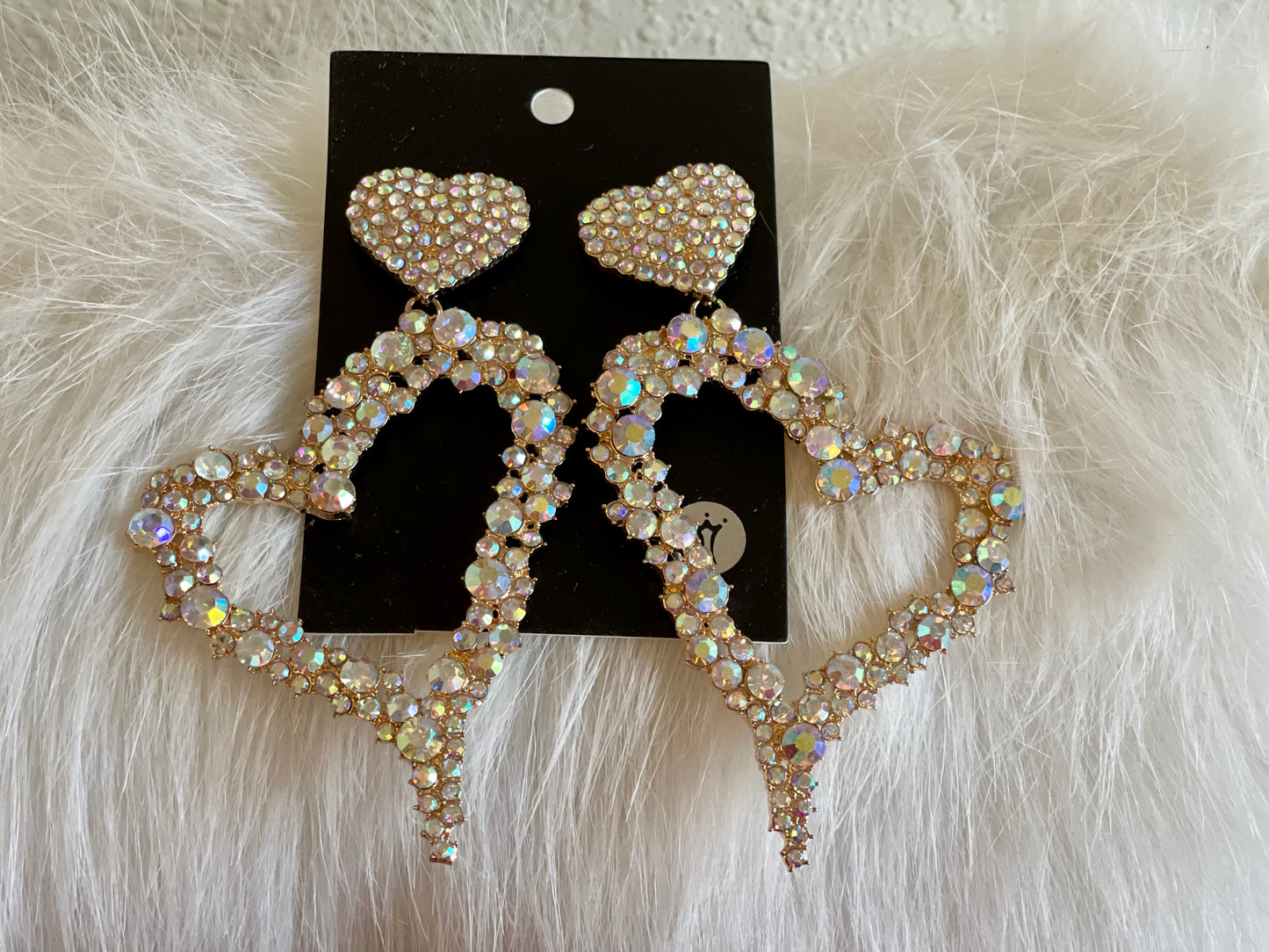 Spiked Hearts Earrings