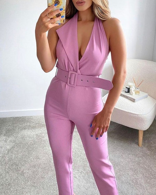 Pink Bunny Hop Jumpsuit