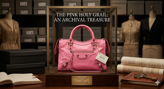 The Pink Holy Grail: Why the Balenciaga Le City First Handbag is an Archival Treasure