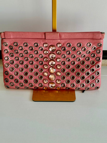 Miu Miu Nappa Clutch Pink Bag