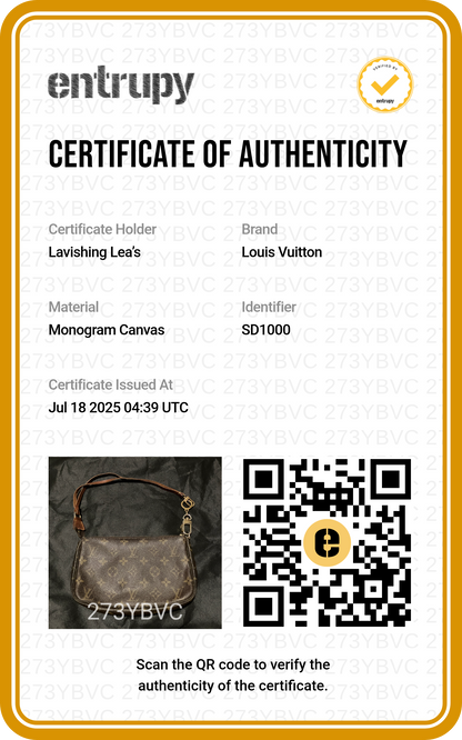 Louis Vuitton Pochette Handbag Vintage