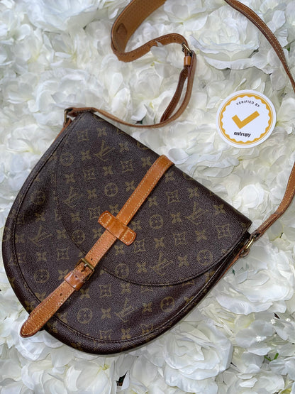 Louis Vuitton Monogram Chantilly GM Crossbody Bag Vintage