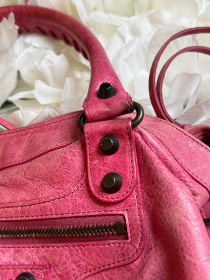 Balenciaga Le City First Pink Handbag