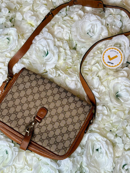 Gucci GG Marrakech Messenger Canvas Handbag