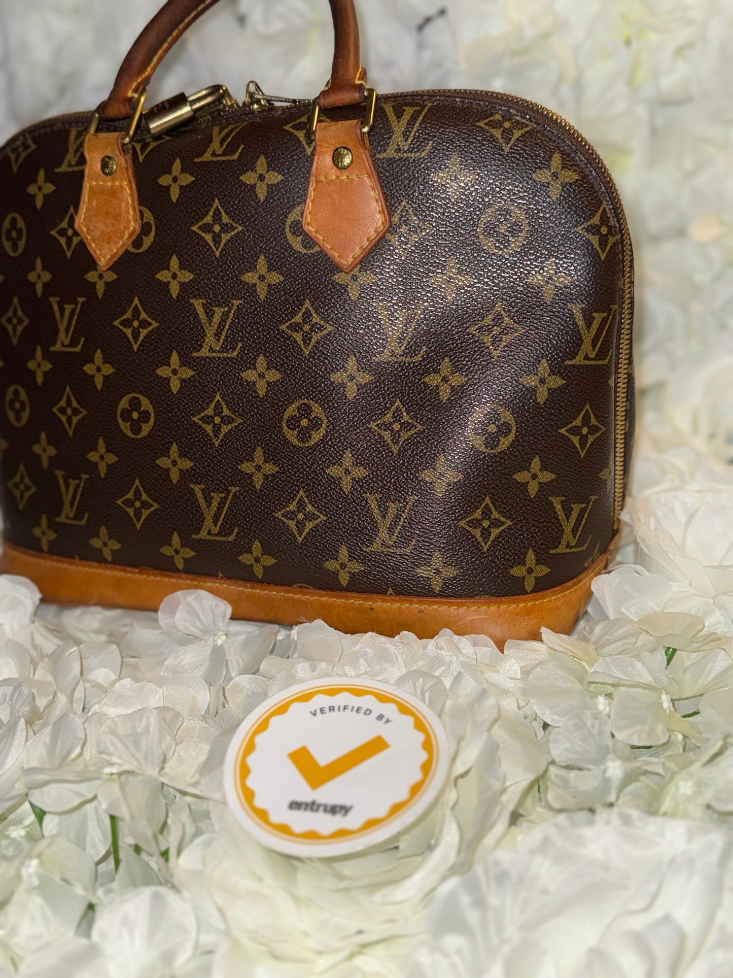 Louis Vuitton Alma PM Handbag Vintage