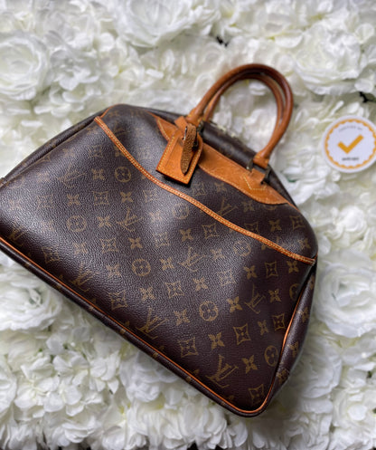 Louis Vuitton Monogram Deauville Tote Handbag Vintage