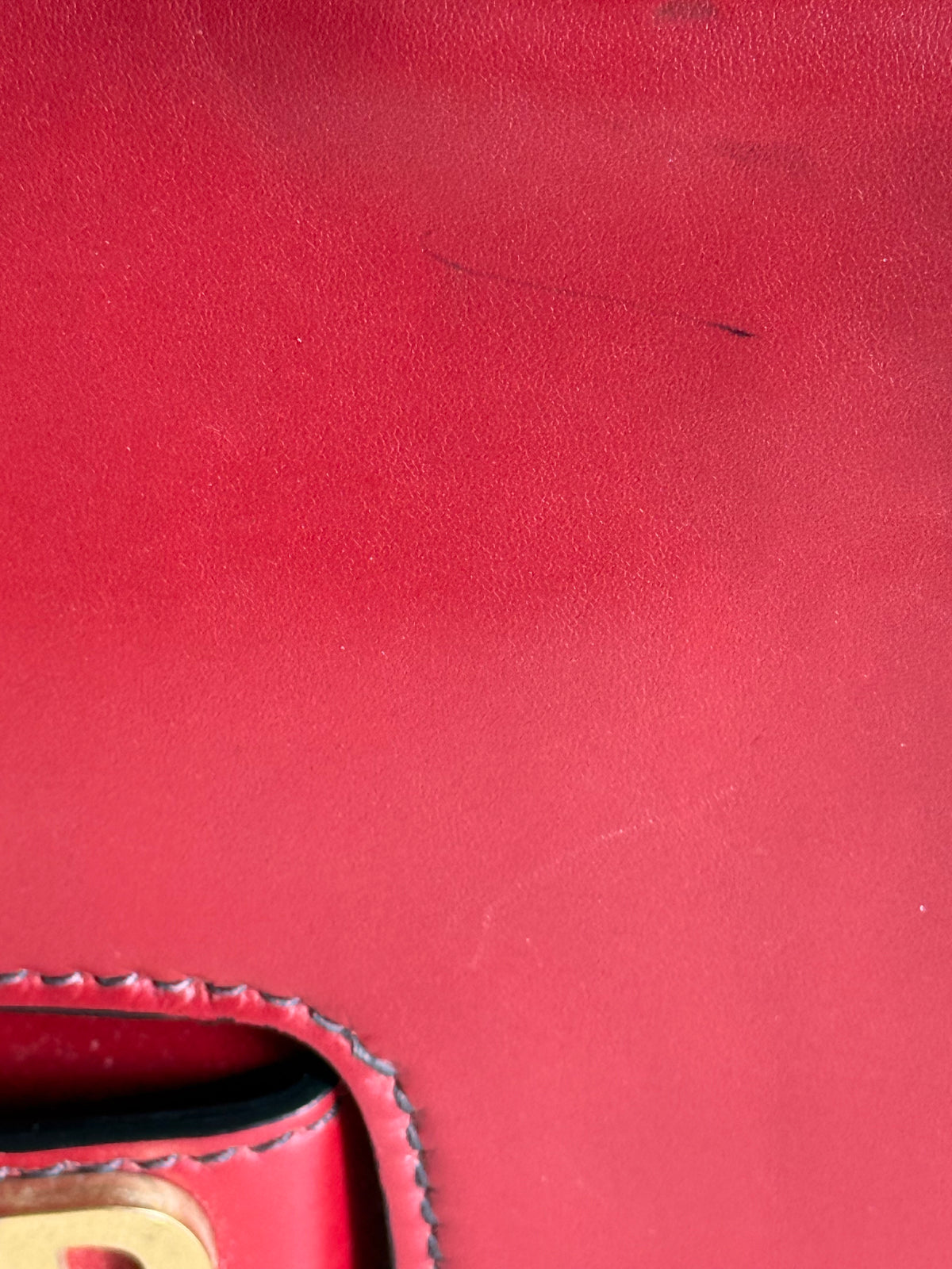 Christian Dior J’ADIOR Red Shoulder Handbag Vintage