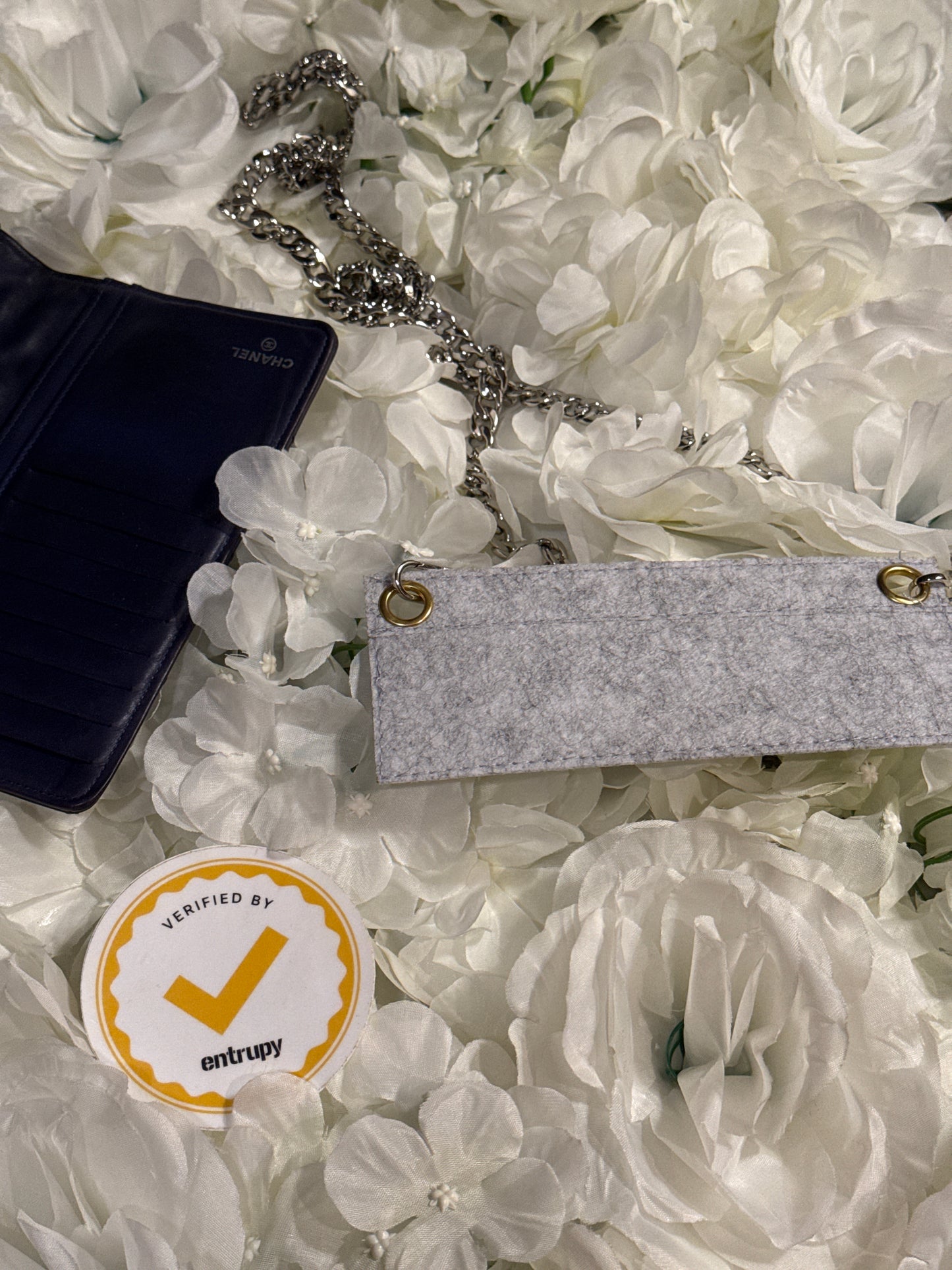 Chanel Bifold Wallet + Wallet Insert Vintage