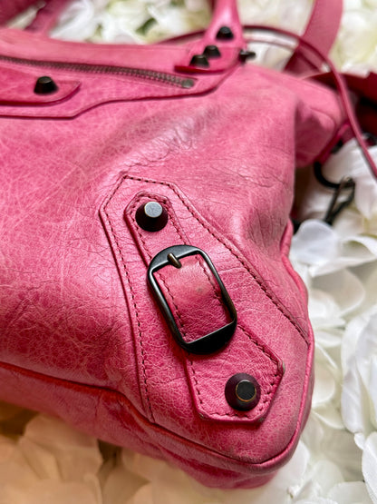 Balenciaga Le City First Pink Handbag
