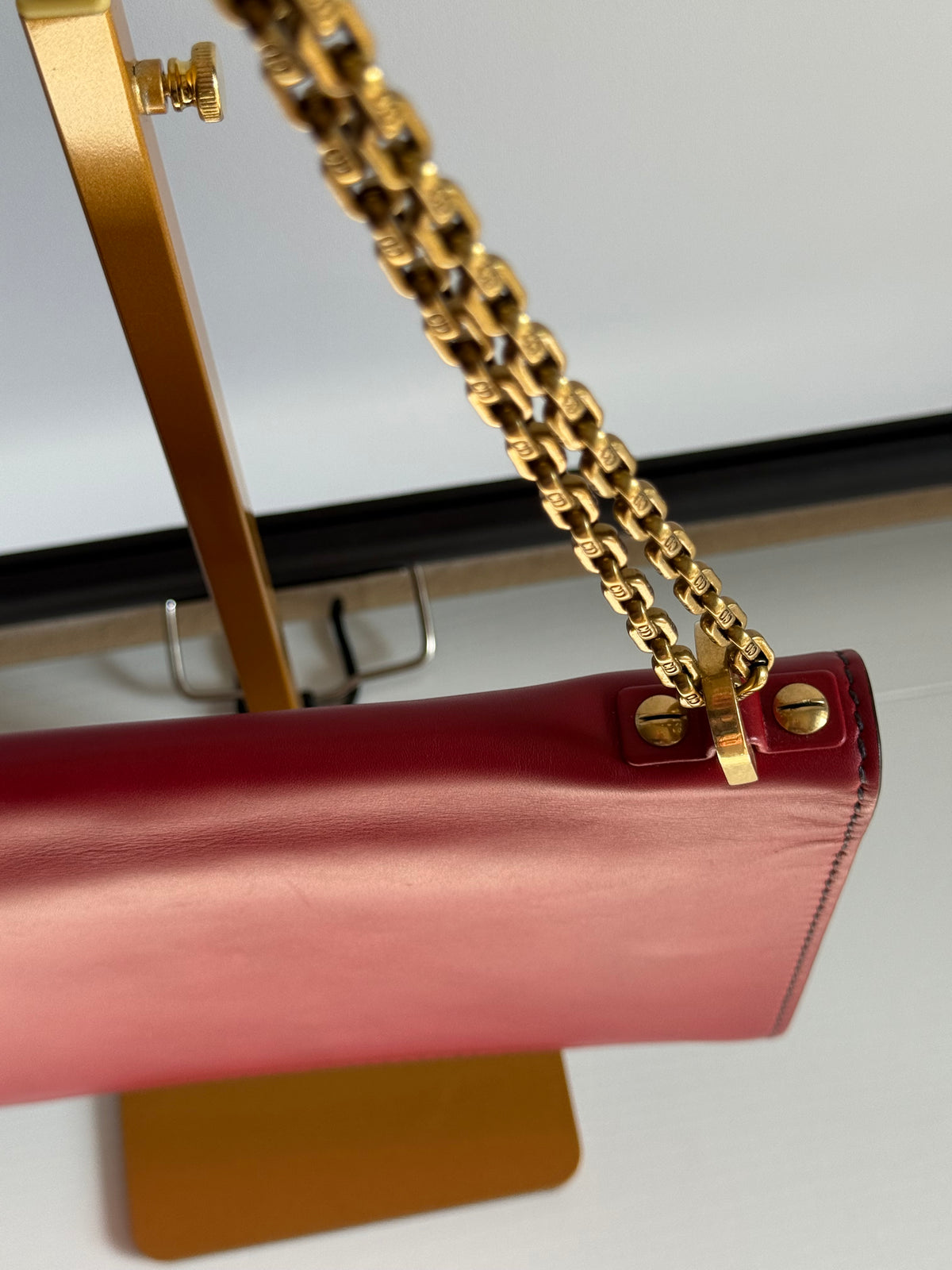 Christian Dior J’ADIOR Red Shoulder Handbag Vintage