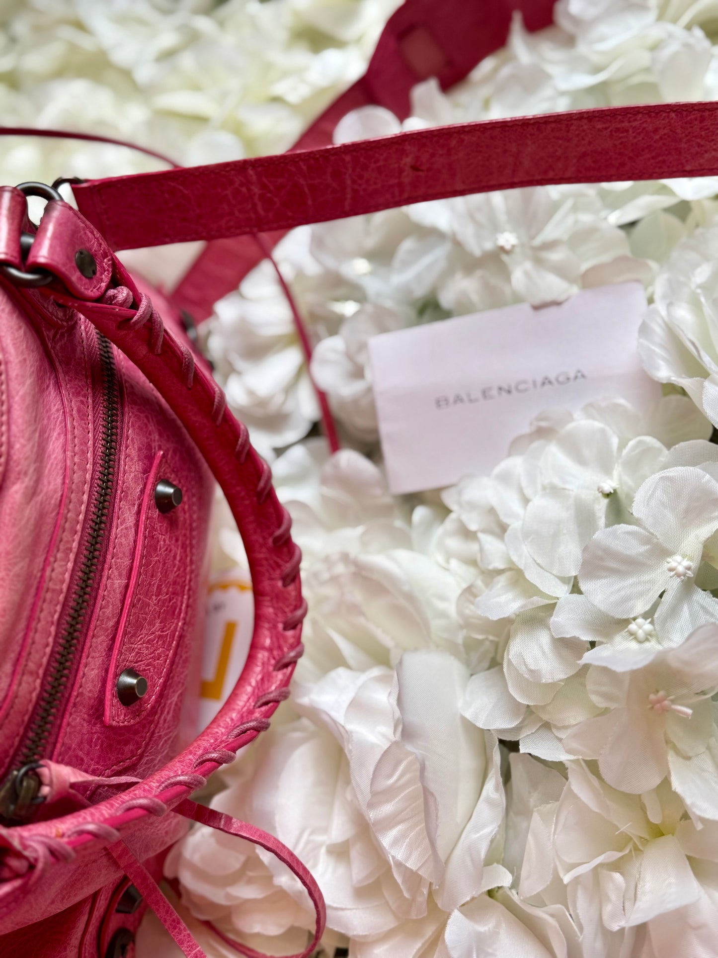 Balenciaga Le City First Pink Handbag