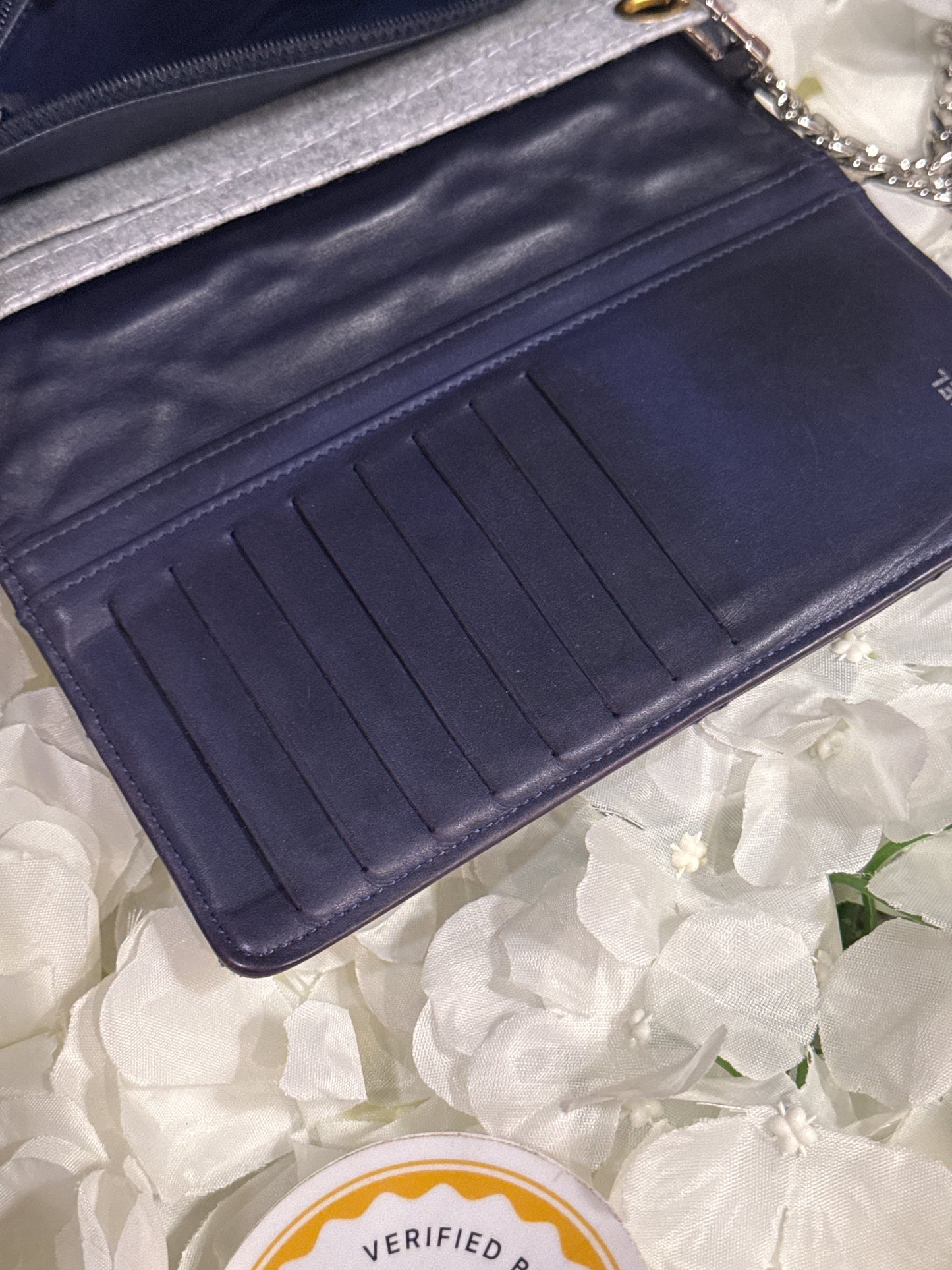 Chanel Bifold Wallet + Wallet Insert Vintage