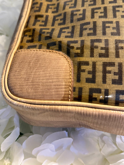 Fendi Patent Leather Shoulder Bag Vintage