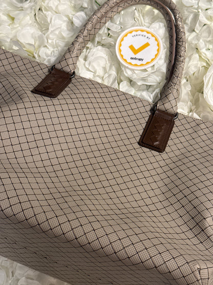 Bottega Veneta Intrecciato Canvas Tote Bag