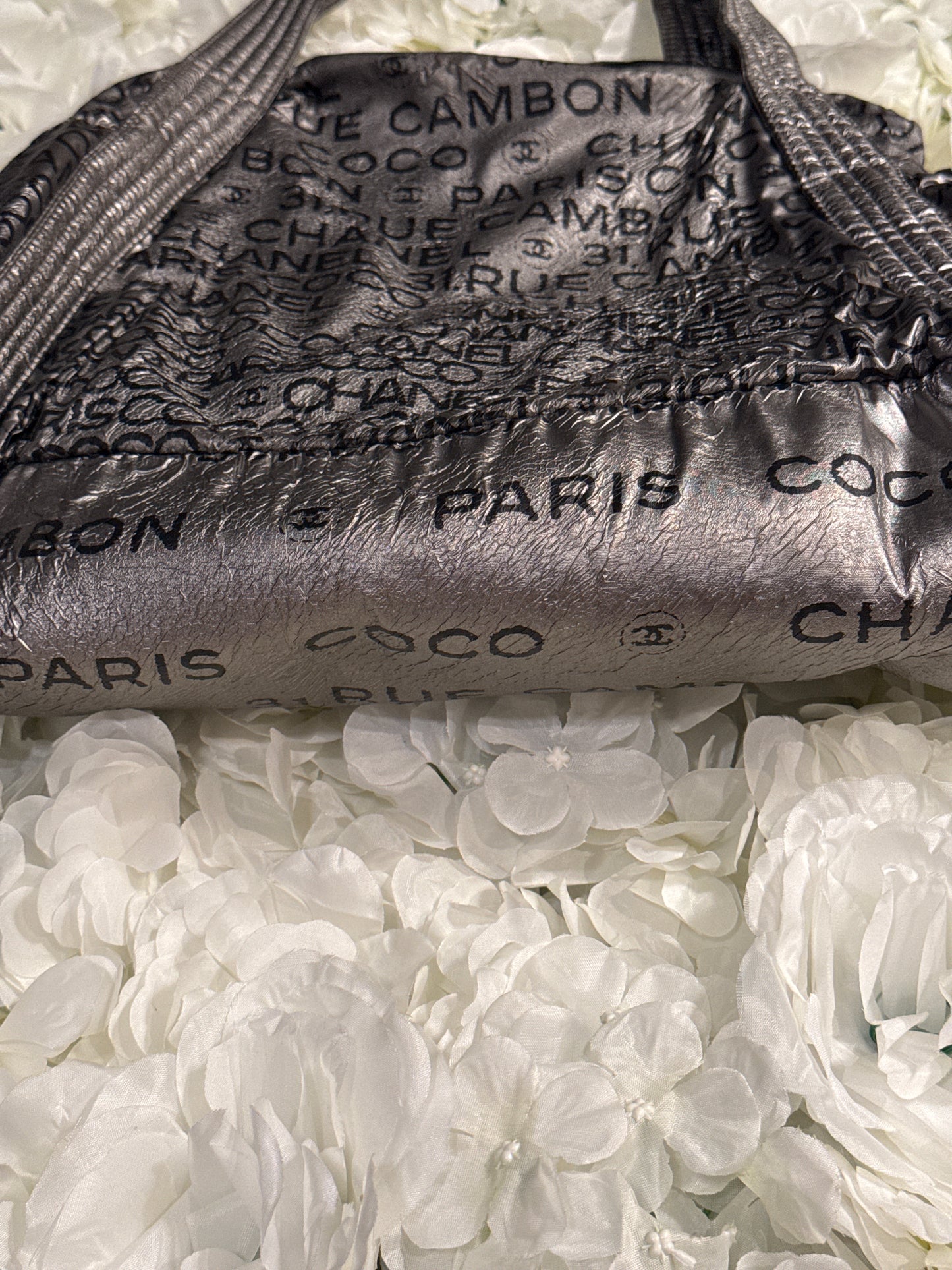 Chanel Rue Cambon Metallic Handbag