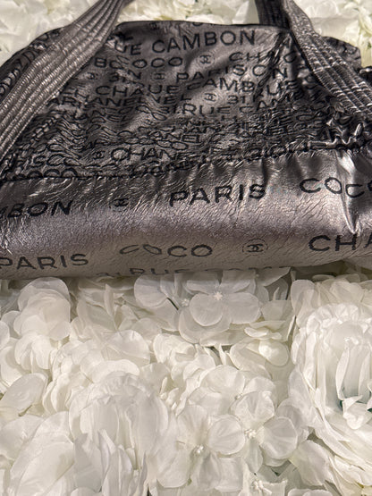 Chanel Rue Cambon Metallic Handbag