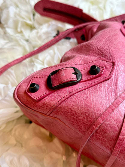 Balenciaga Le City First Pink Handbag