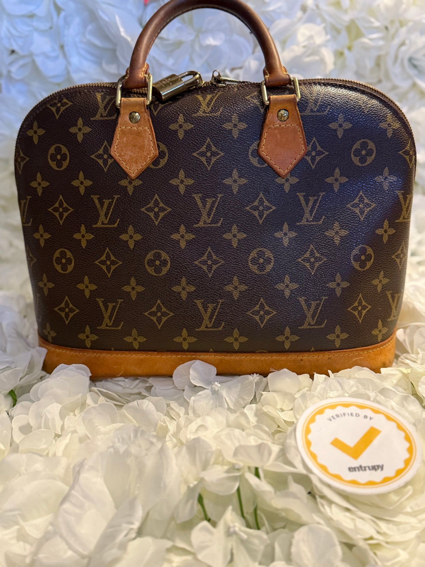 Louis Vuitton Alma PM Handbag Vintage