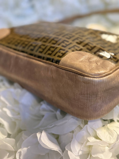 Fendi Patent Leather Shoulder Bag Vintage