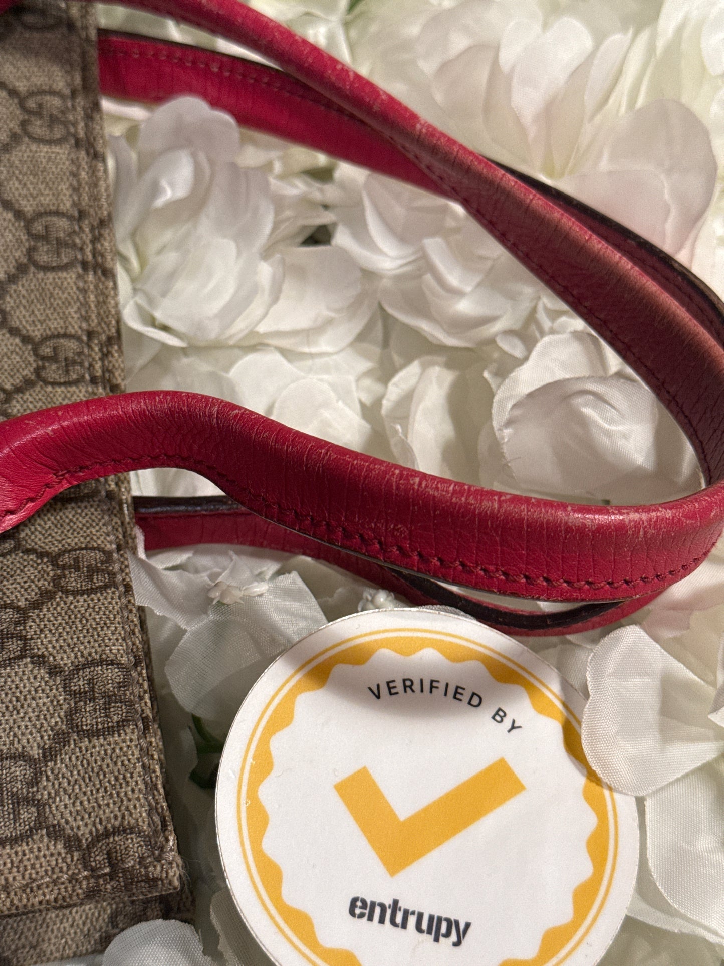 Gucci GG Canvas Hot Pink Tote Bag