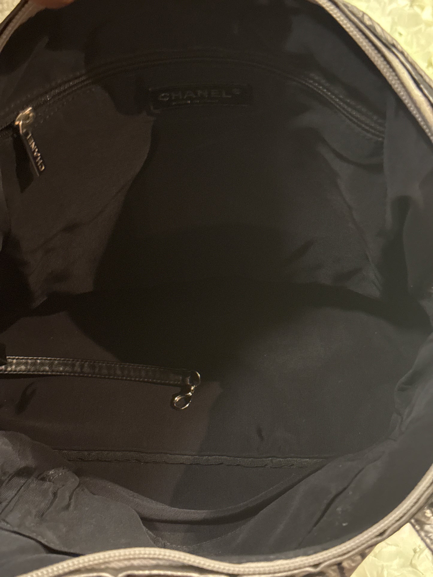 Chanel Rue Cambon Metallic Handbag