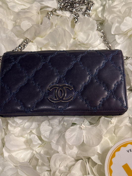 Chanel Bifold Wallet + Wallet Insert Vintage