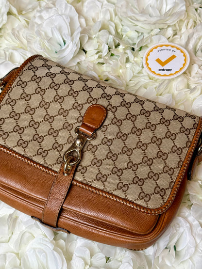 Gucci GG Marrakech Messenger Canvas Handbag