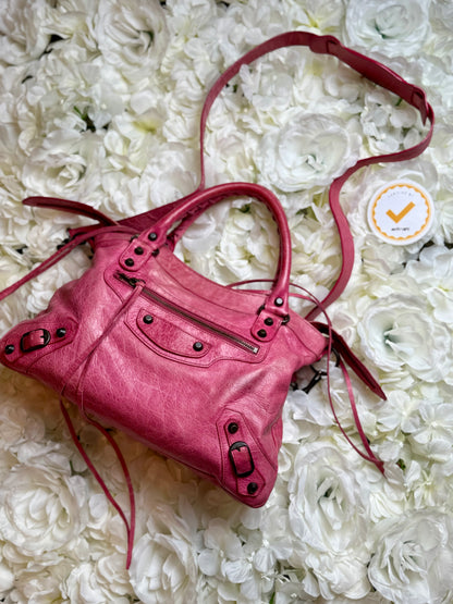 Balenciaga Le City First Pink Handbag