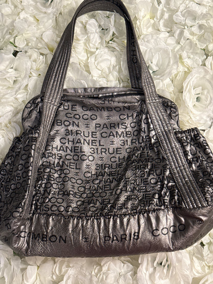 Chanel Rue Cambon Metallic Handbag