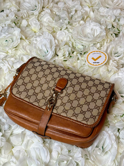 Gucci GG Marrakech Messenger Canvas Handbag