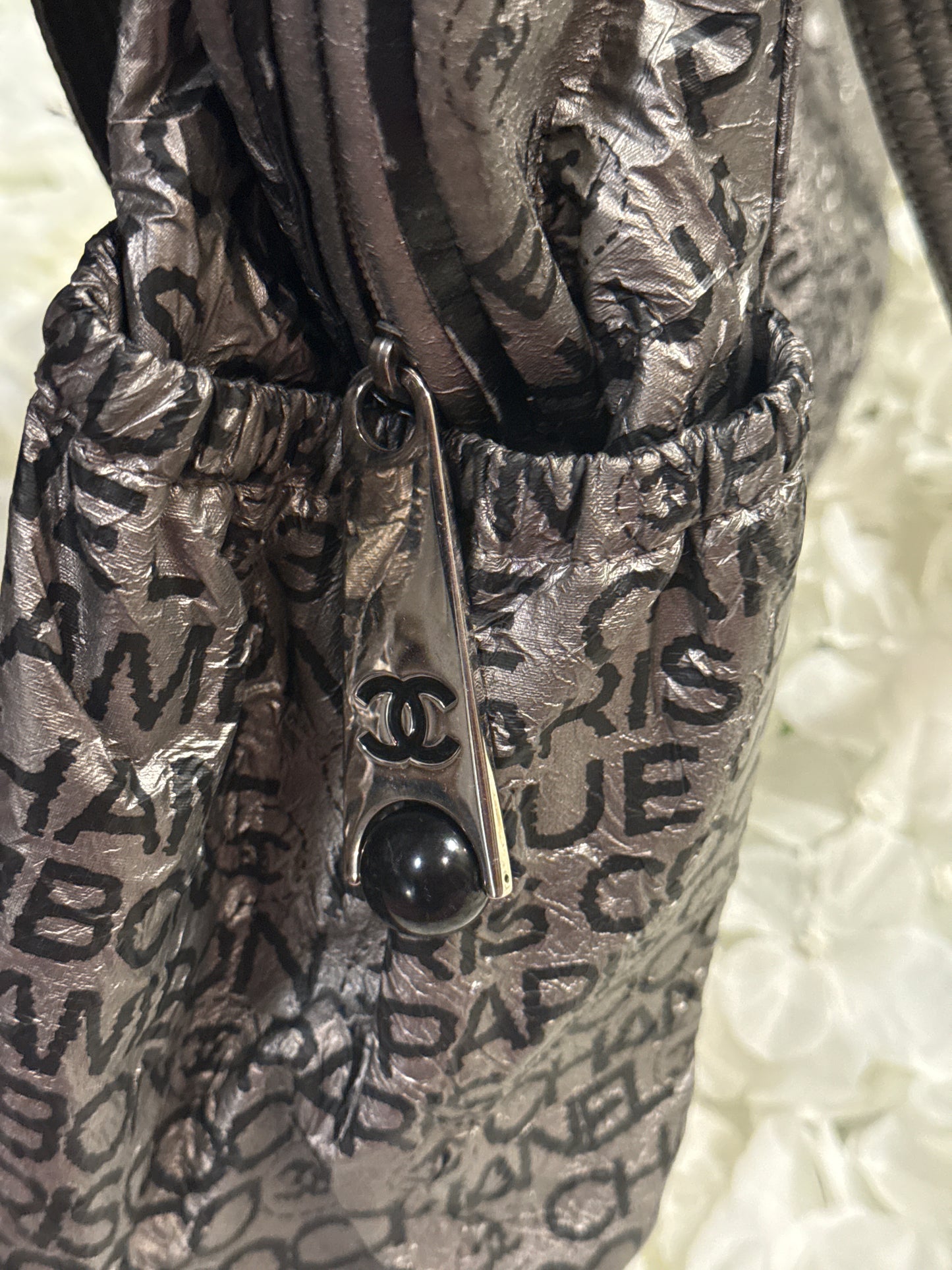 Chanel Rue Cambon Metallic Handbag