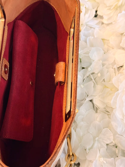 Louis Vuitton Takashi Murakami Multicolor Judy MM Handbag Vintage