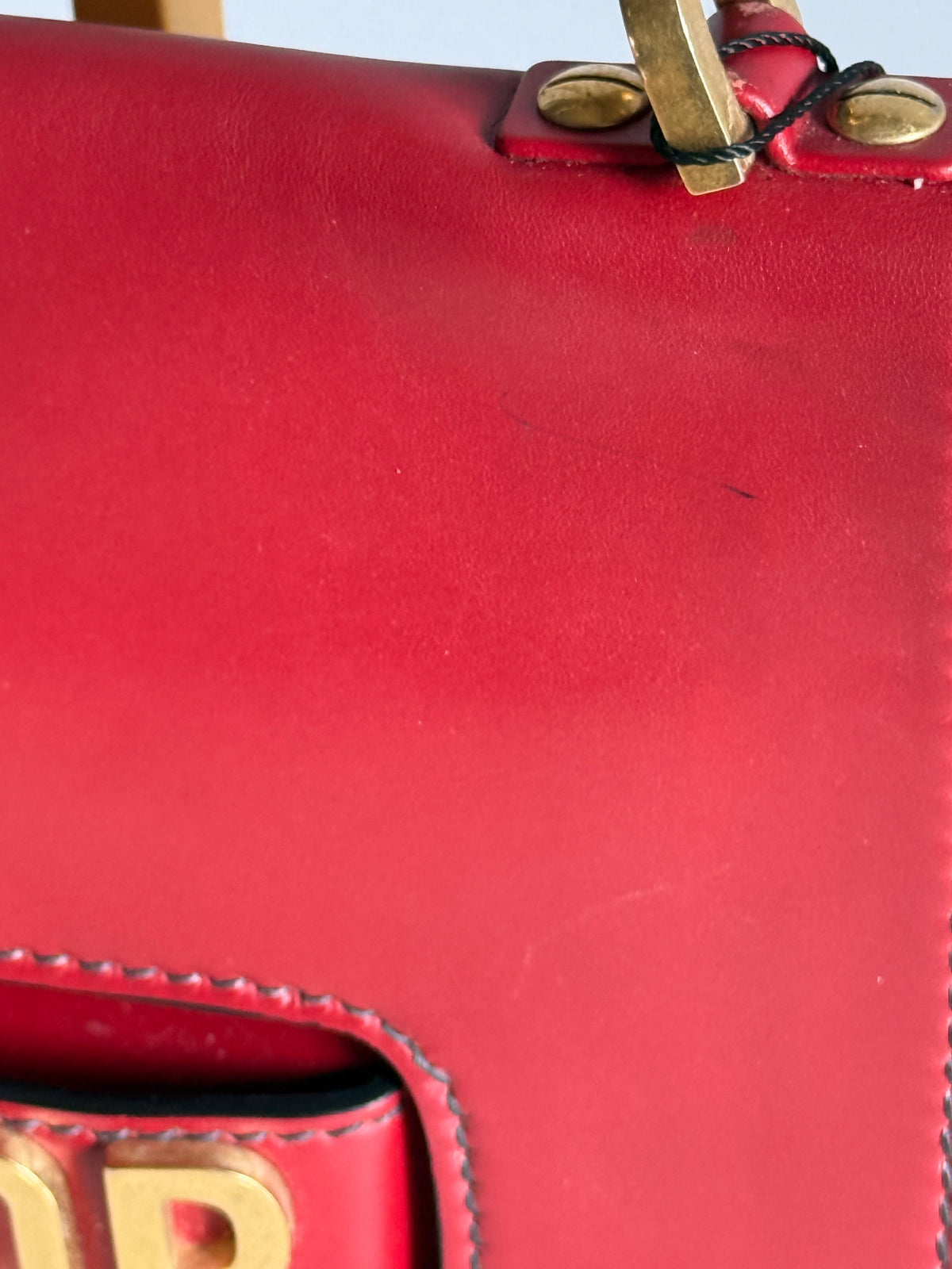 Christian Dior J’ADIOR Red Shoulder Handbag Vintage